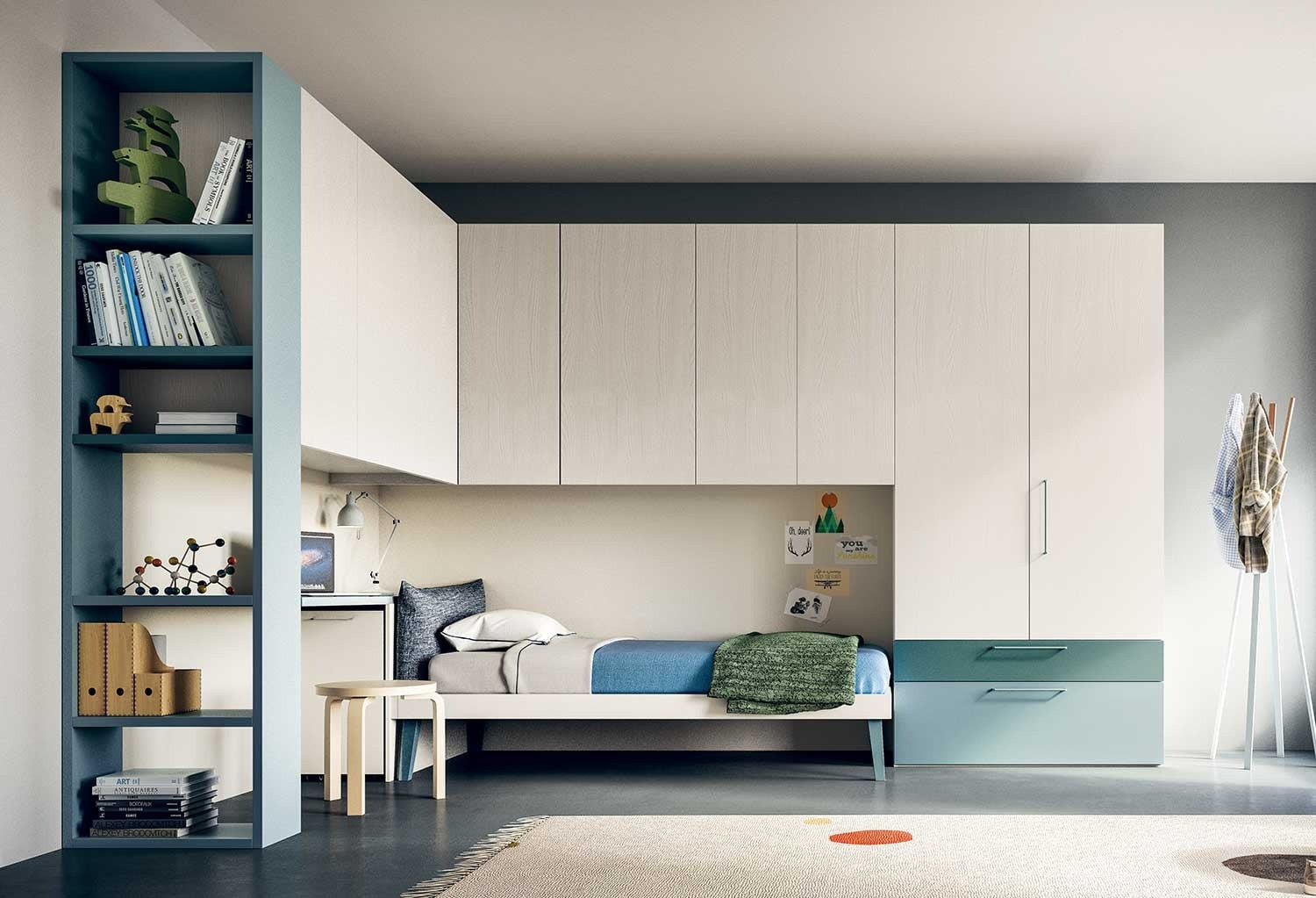 Giường kết hợp tủ quần áo cho người lớn: Top 7 mẫu “hot” nhất hiện tại